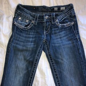Barely worn Miss Me bootcut jeans!